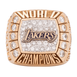Anel de campeão de Kobe Bryant em leilão a partir de 86 mil euros