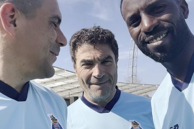 Maxi Pereira, João Pinto e Varela preparados para jogo de lendas com o Real Madrid