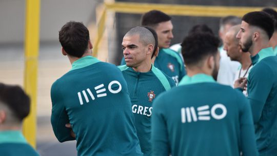 Fotogaleria: o primeiro treino da Seleção Nacional em 2024