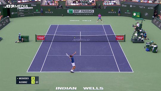 Os melhores momentos da vitória de Alcaraz em Indian Wells