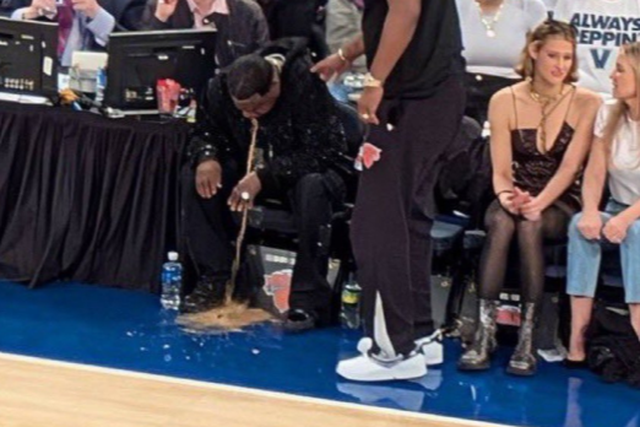 Drama na NBA: famoso humorista sente-se mal durante jogo (vídeo)