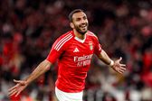 Vangelis Pavlidis festeja golo pelo Benfica