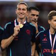 Filipe Luís, treinador do Flamengo