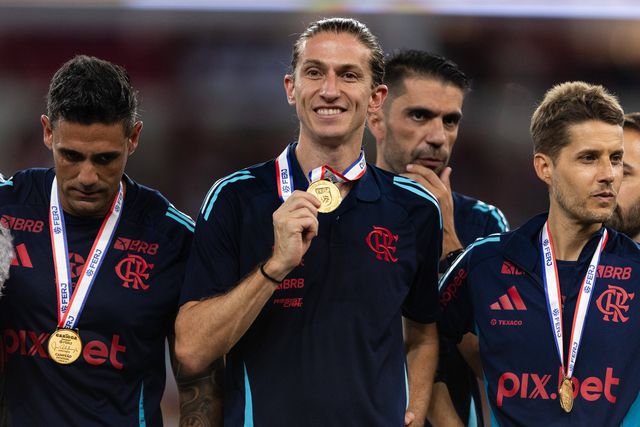 Filipe Luís, treinador do Flamengo