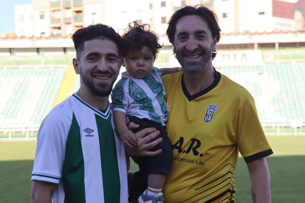 Pedro, Paulo e o pequeno Lourenço (Vitória Futebol Clube)