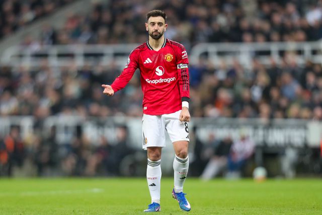 Bruno Fernandes, capitão do Manchester United