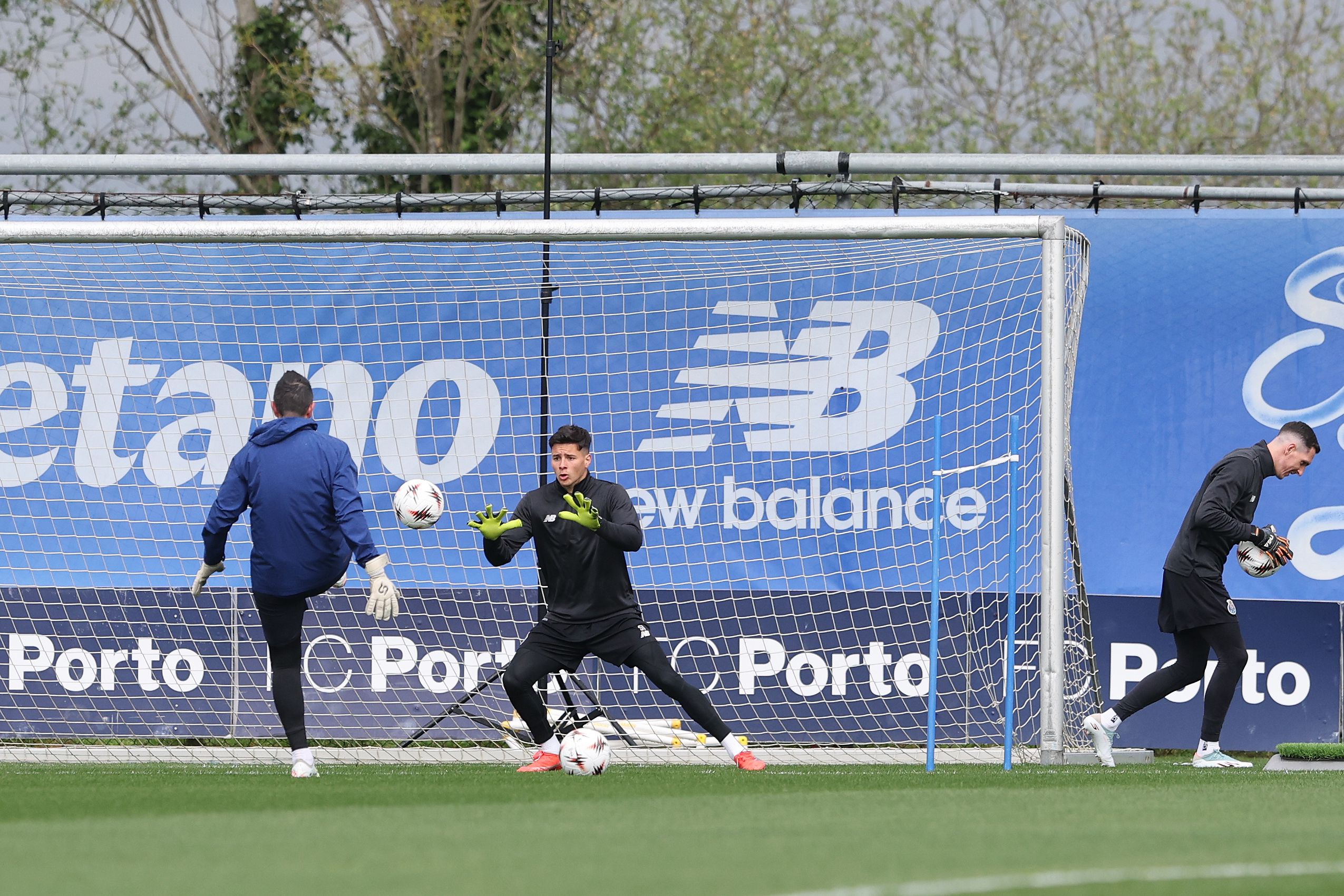 Treino do FC Porto antes da receção ao Estugarda, para a Liga Europa (Kapta+/Catarina Morais)