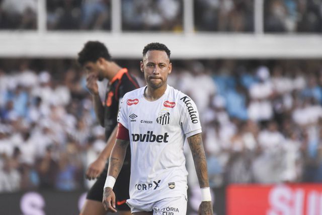 Neymar, avançado do Santos