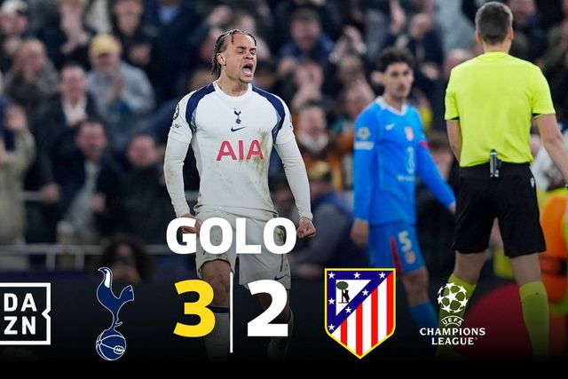 Aí está o primeiro bis de Xavi Simons pelo Tottenham