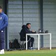 'Vice' Tiago Madureira com o técnico Francesco Farioli no treino do FC Porto - KAPTA+/Catarina Morais
