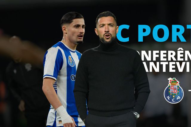 Direto: siga as conferências de imprensa de Francesco Farioli e Borja Sainz