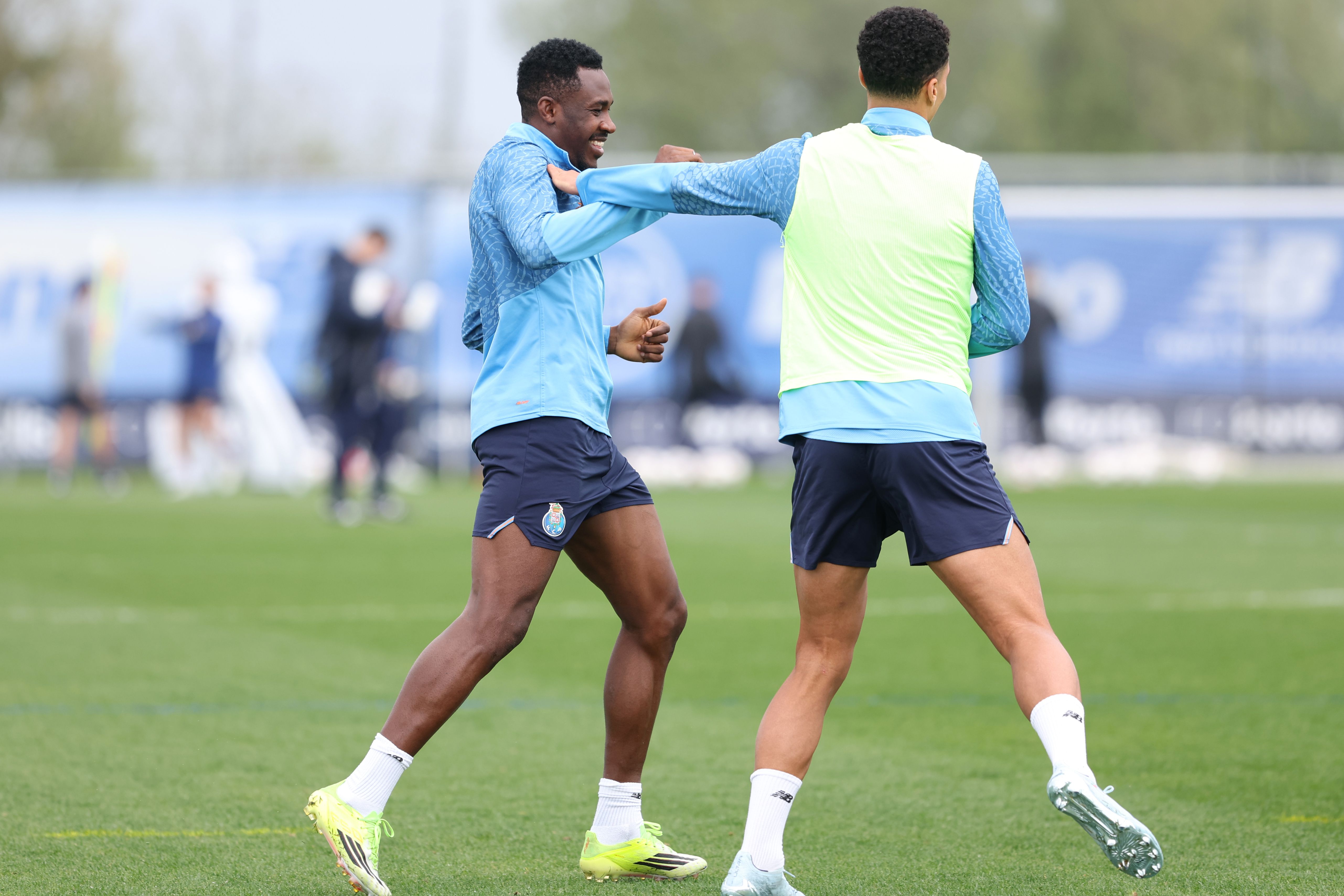 Treino do FC Porto antes da receção ao Estugarda, para a Liga Europa (Kapta+/Catarina Morais)