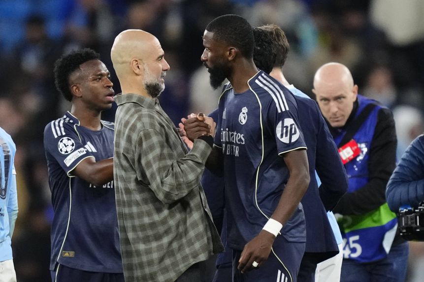 Guardiola e Rudiger