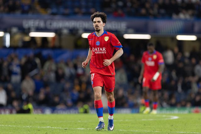 Vitinha durante o Chelsea-PSG - Foto: IMAGO