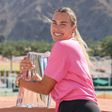 Sabalenka aprende novo vocabulário com namorado brasileiro. IMAGO