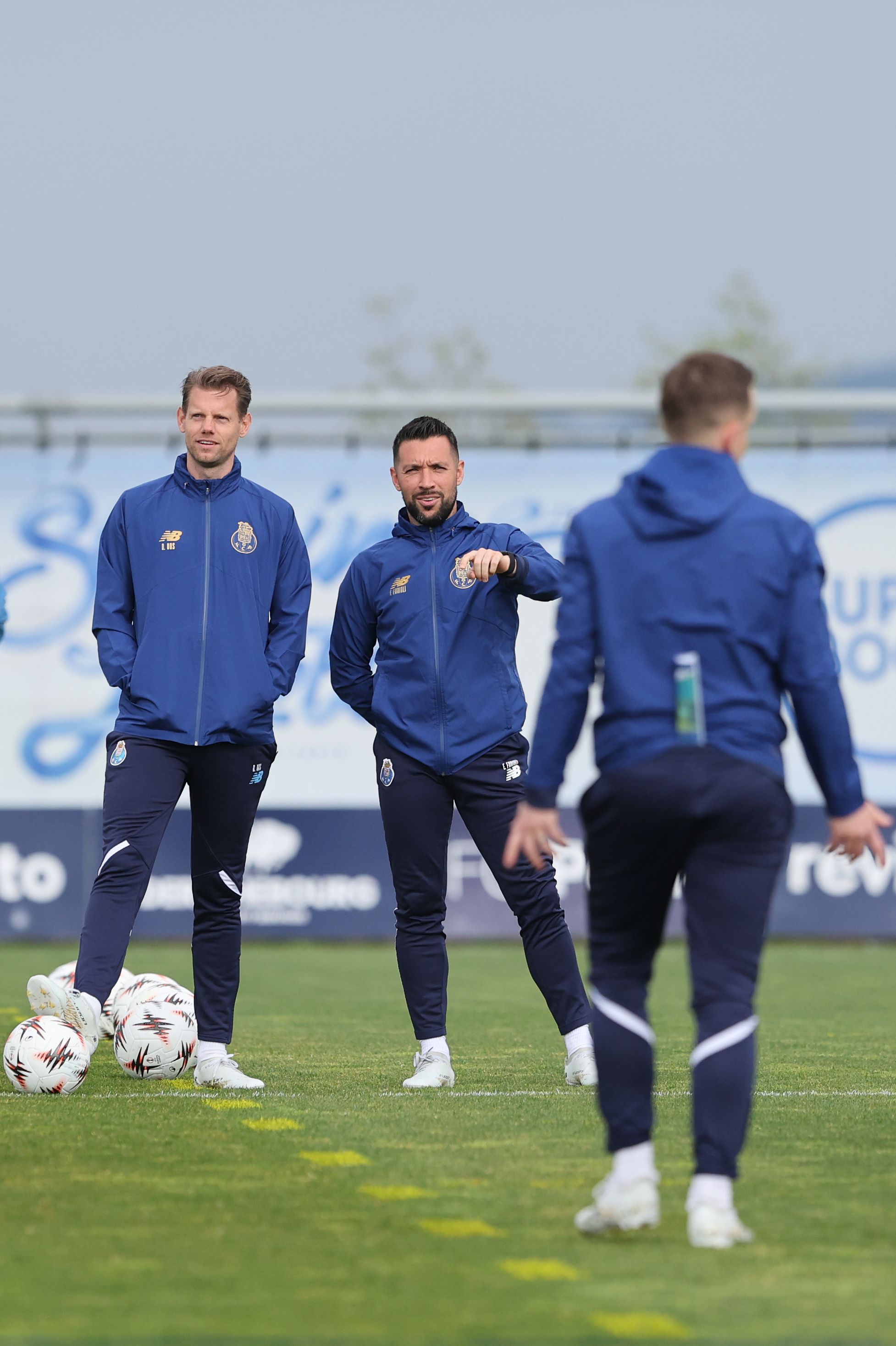 Treino do FC Porto antes da receção ao Estugarda, para a Liga Europa (Kapta+/Catarina Morais)
