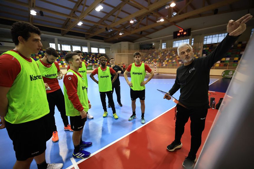 Paulo Jorge Pereira esta quarta-feira em Tondela        Fotografia FPA