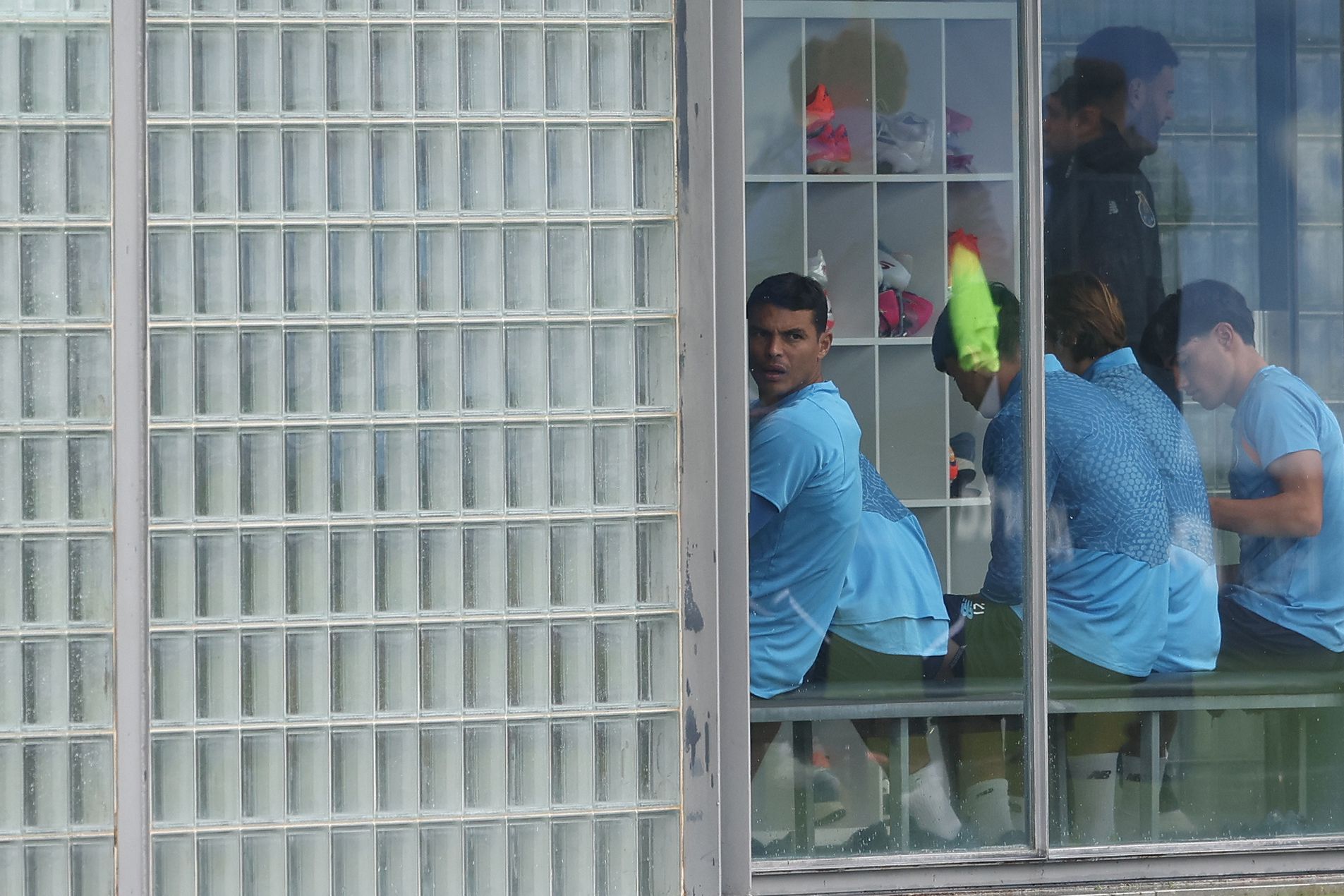 Treino do FC Porto antes da receção ao Estugarda, para a Liga Europa (Kapta+/Catarina Morais)