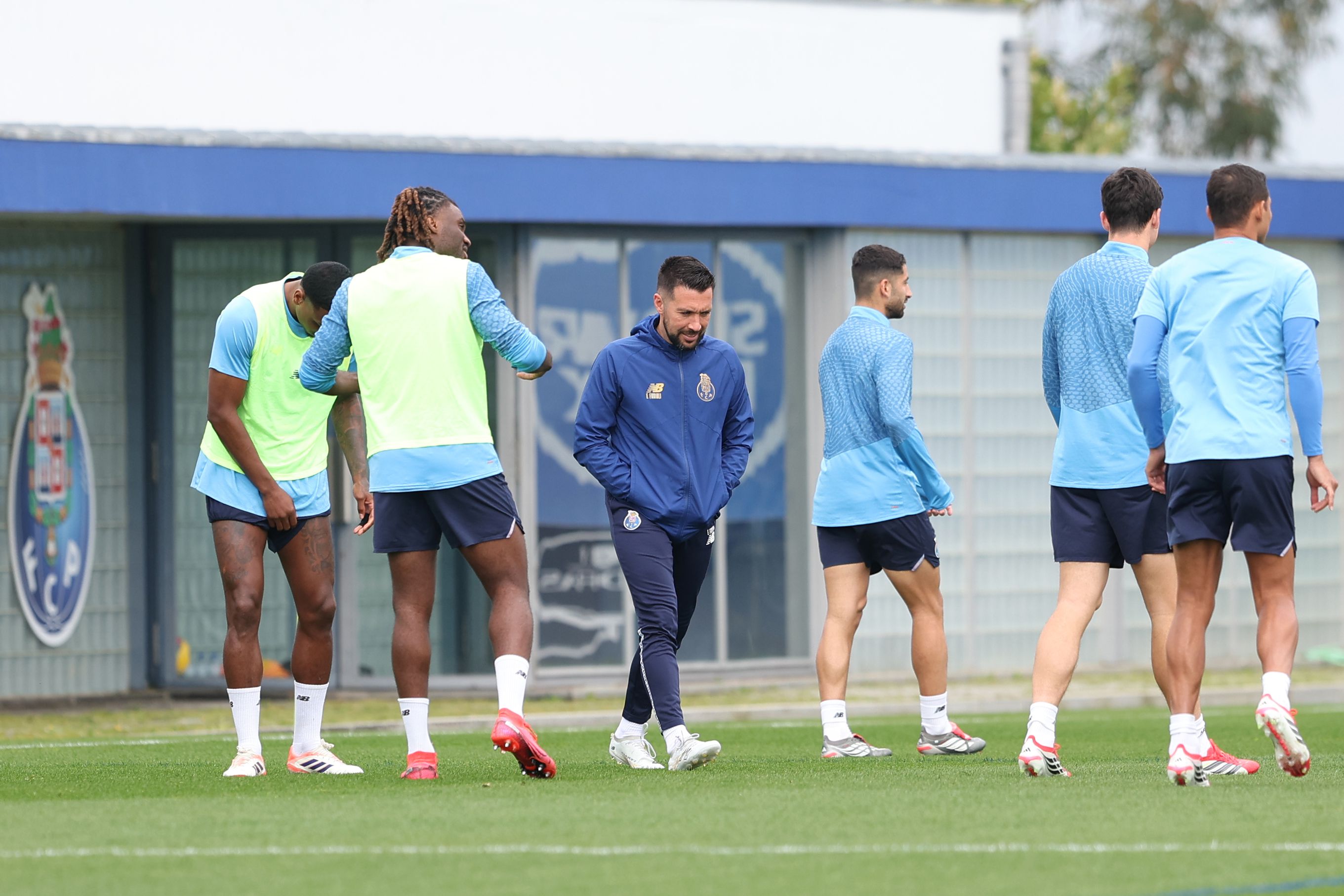 Treino do FC Porto antes da receção ao Estugarda, para a Liga Europa (Kapta+/Catarina Morais)