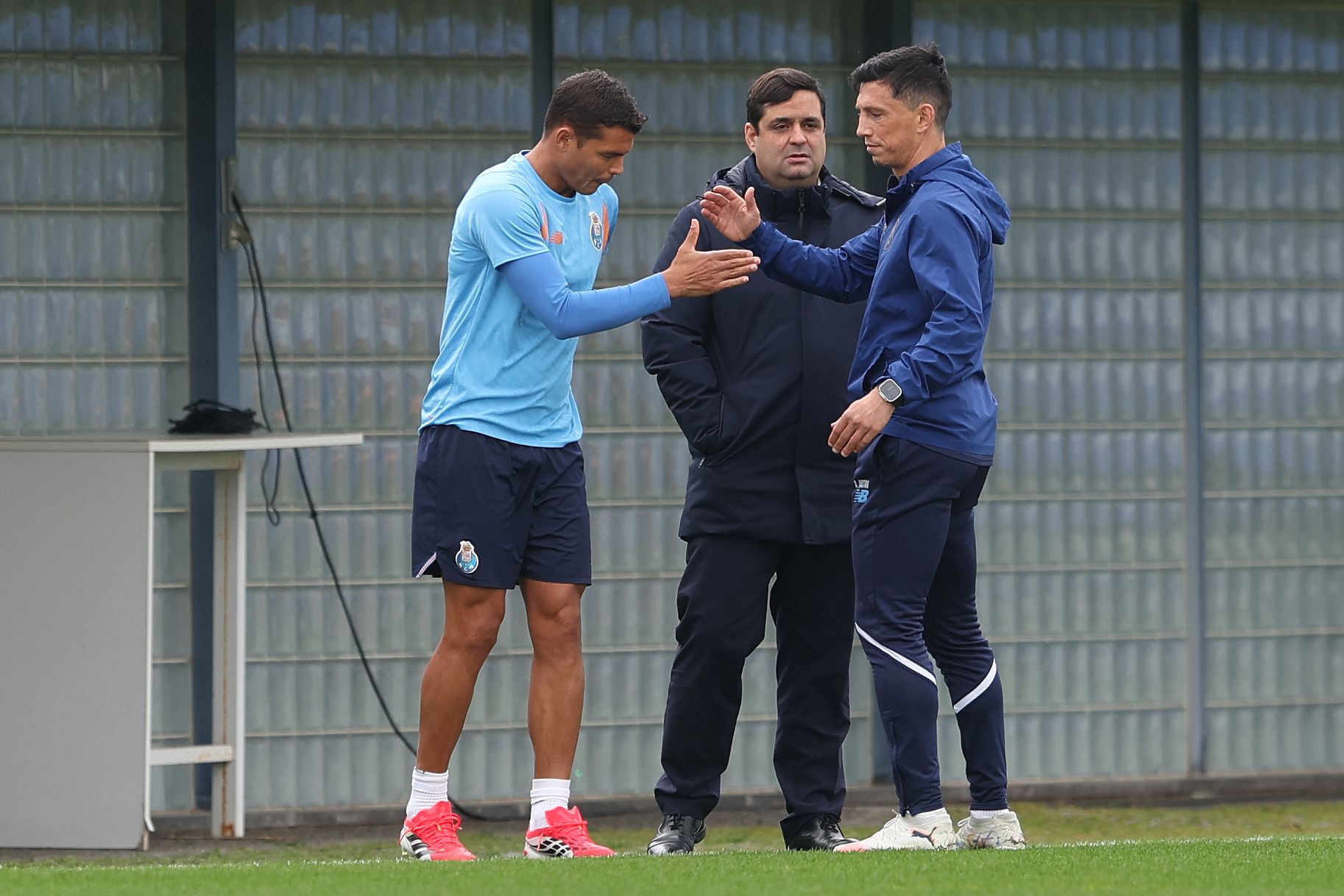 Treino do FC Porto antes da receção ao Estugarda, para a Liga Europa (Kapta+/Catarina Morais)