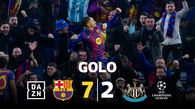 Noite perfeita de Raphinha