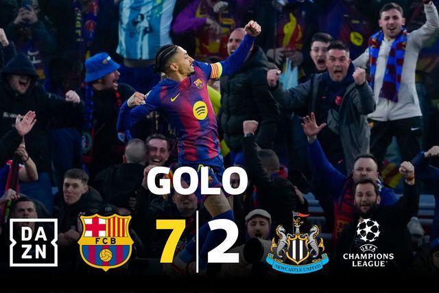 Noite perfeita de Raphinha