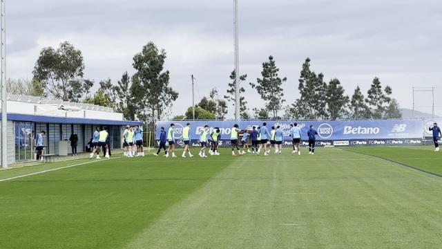 Último treino do FC Porto antes da Liga Europa