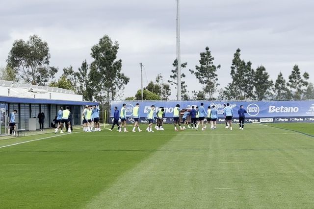 Último treino do FC Porto antes da Liga Europa