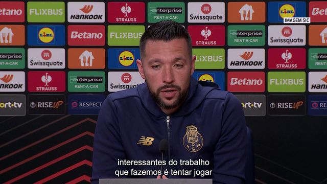 Farioli só tem elogios para as condições que lhe dão: «É um luxo que temos»