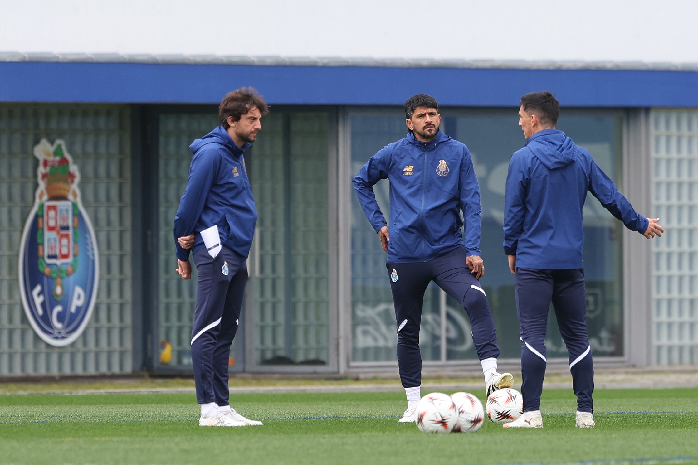 Treino do FC Porto antes da receção ao Estugarda, para a Liga Europa (Kapta+/Catarina Morais)