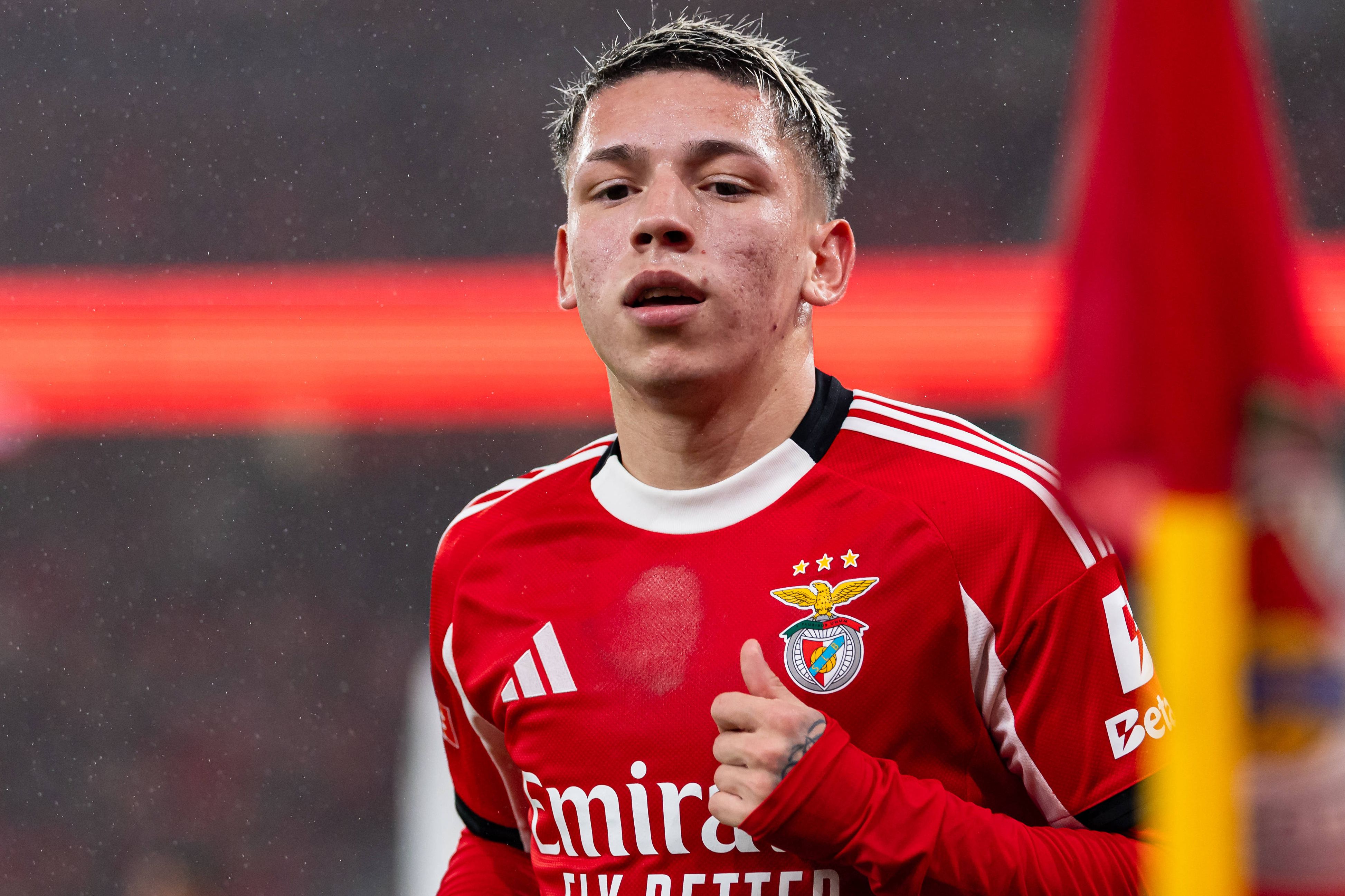 Gianluca Prestianni, extremo do Benfica (foto: IMago)