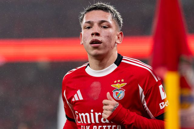 Gianluca Prestianni, extremo do Benfica (foto: IMago)