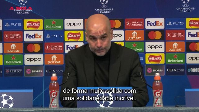 Guardiola: «Fizemos tudo, não me arrependo de nada»