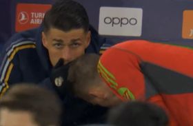 Vídeo: Kepa passou a Lunin o que sabia para os penáltis