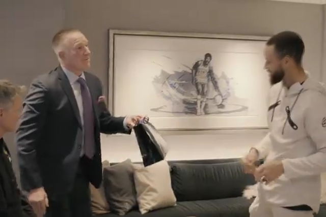 Emoção de Curry: «Tens tudo, mas algo te faltava»