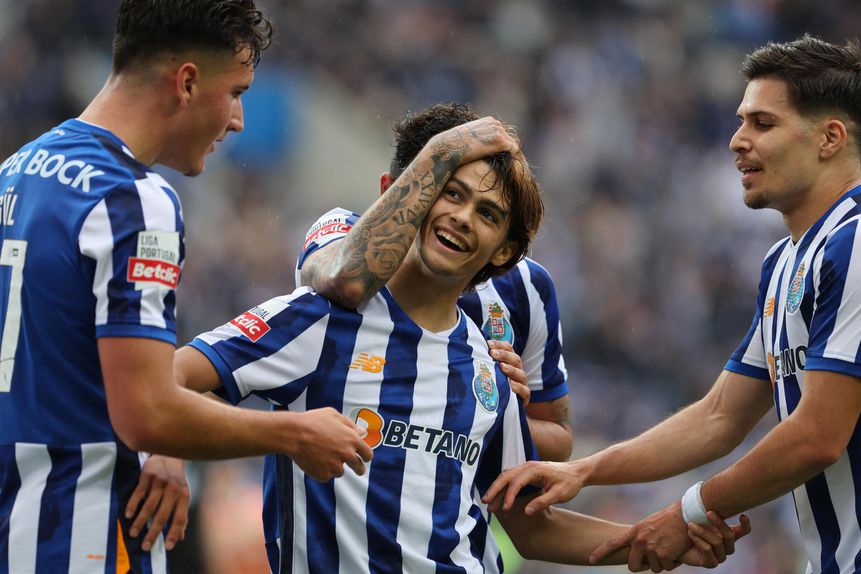 Rodrigo Mora no FC Porto-Famalicão. Foto: Catarina Morais/Kapta+