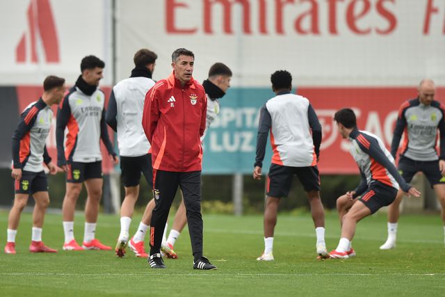 Bruno Lage, treinador do Benfica (Miguel Nunes)