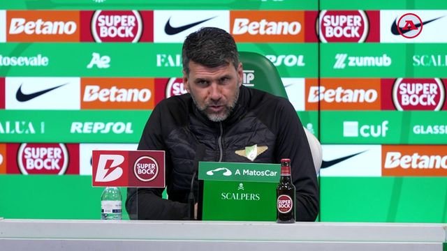 Bacci explica o que não correu bem ao Moreirense em Alvalade