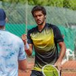 Francisco Cabral na final de pares do ATP de Gstaad