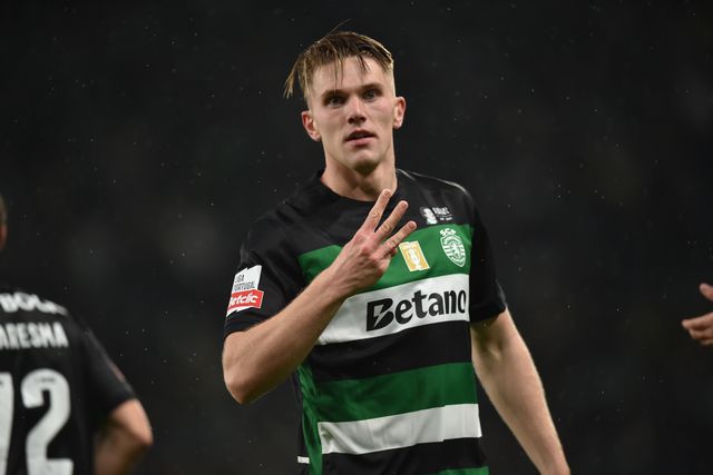 Gyokeres foi o goleador de serviço esta época