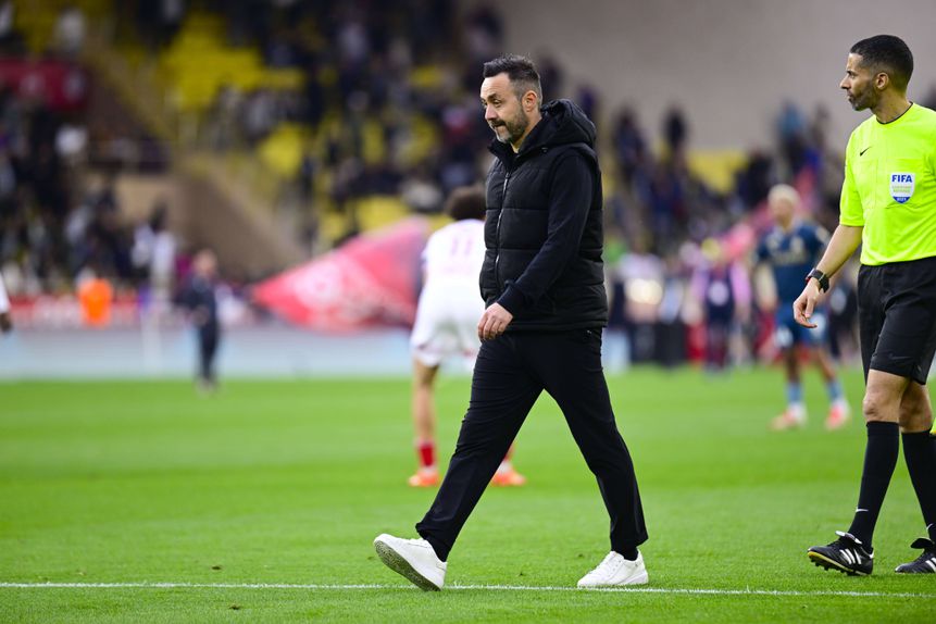 De Zerbi, treinador do Marselha