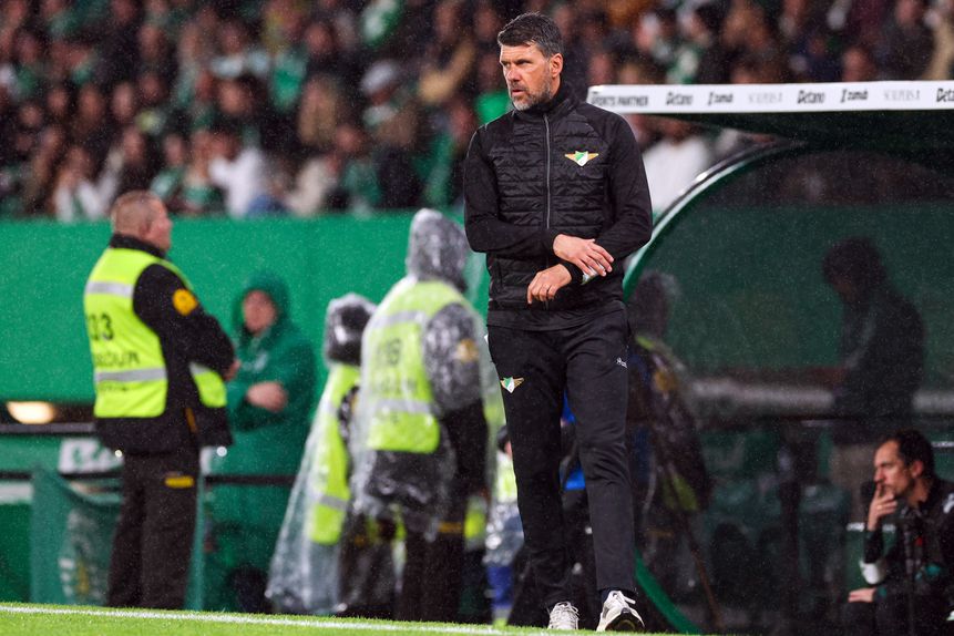 Bacci, treinador do Moreirense, em Alvalade. TIAGO PETINGA/LUSA