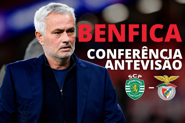 Acompanhe a conferência de imprensa de José Mourinho