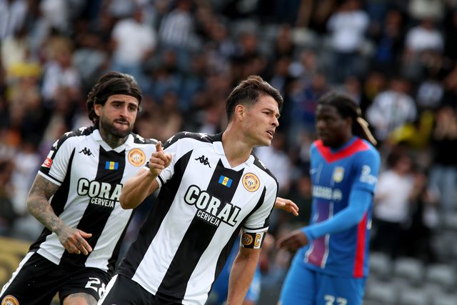 Jesús Ramírez celebra o seu 17.º golo da temporada - Foto: HOMEM DE GOUVEIA/LUSA