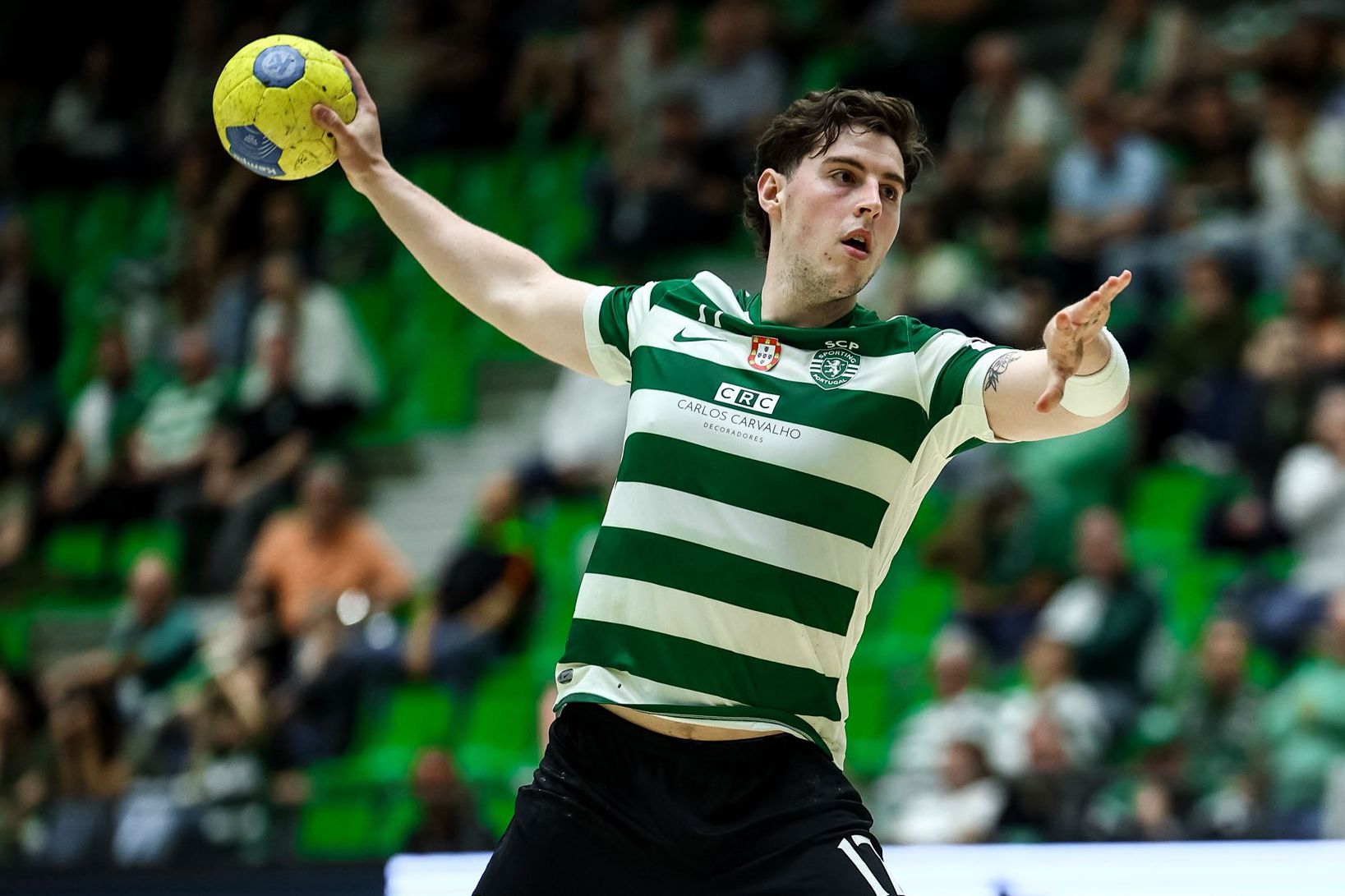 Com 6 golos, Orri Thorkelsson foi o melhor marcador dos leões        Fotografia Sportin CP