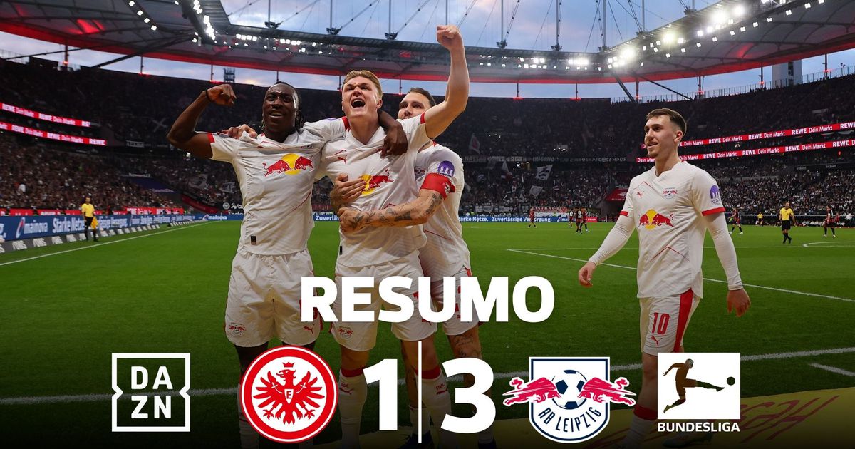 Com um ex-Sporting em destaque, o Leipzig bate o Frankfurt (Resumo)