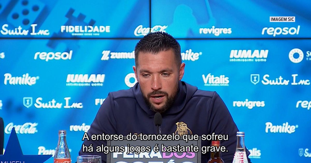 Farioli confirma ausência de Martim Fernandes