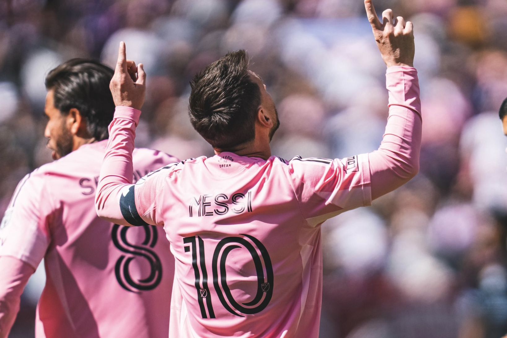 Messi a festejar golo - Foto: Inter Miami