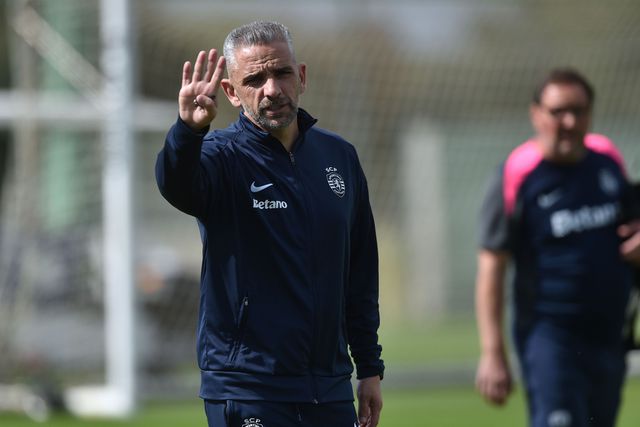 Rui Borges já prepara a receção ao Tondela - Foto: Miguel Nunes
