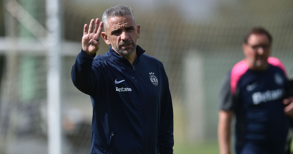 Sporting: há grande novidade na renovação de Rui Borges